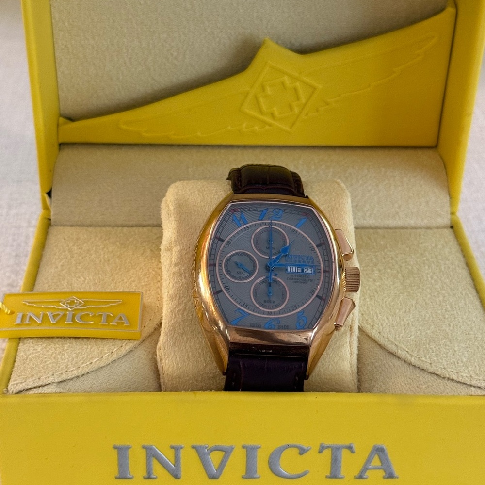 Invicta Gold Case watch